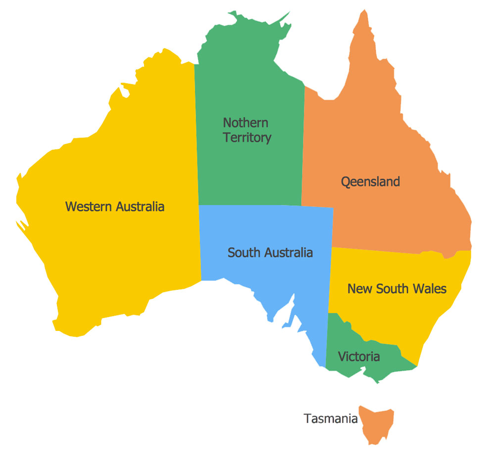 map-of-australia-drawing